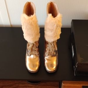 Beautiful Nanette Lepore Lace Up Boots